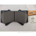 Auto Brake Systems Semi-metallic Brake Pads For Toyota 04465-06080 Supplier